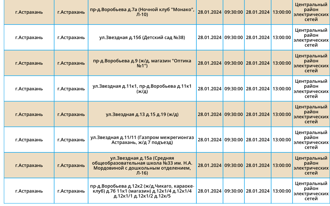 Маяк астрахань адреса